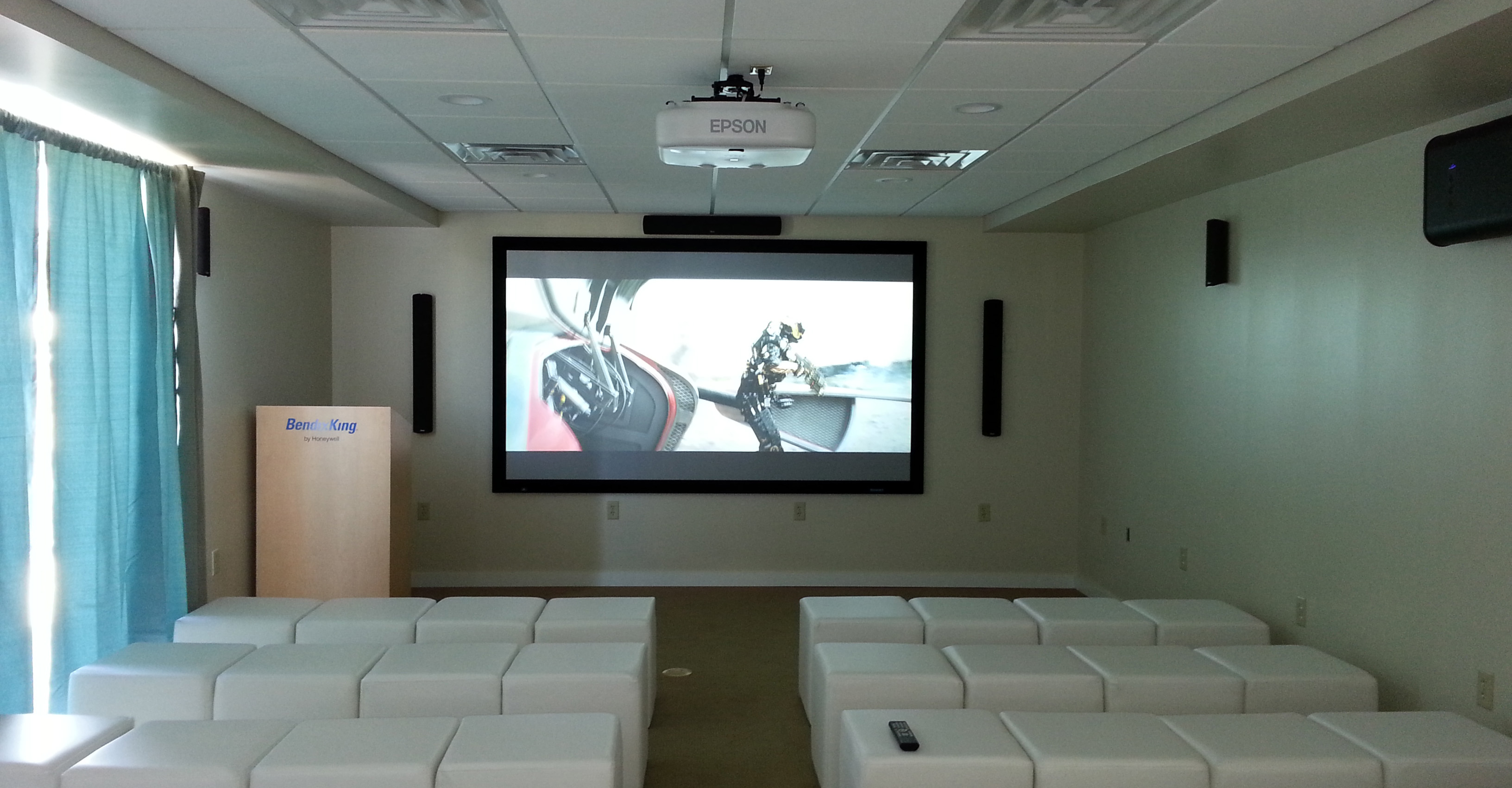 Conference projector room