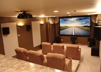 Dedicated Home Theater For A Crowd