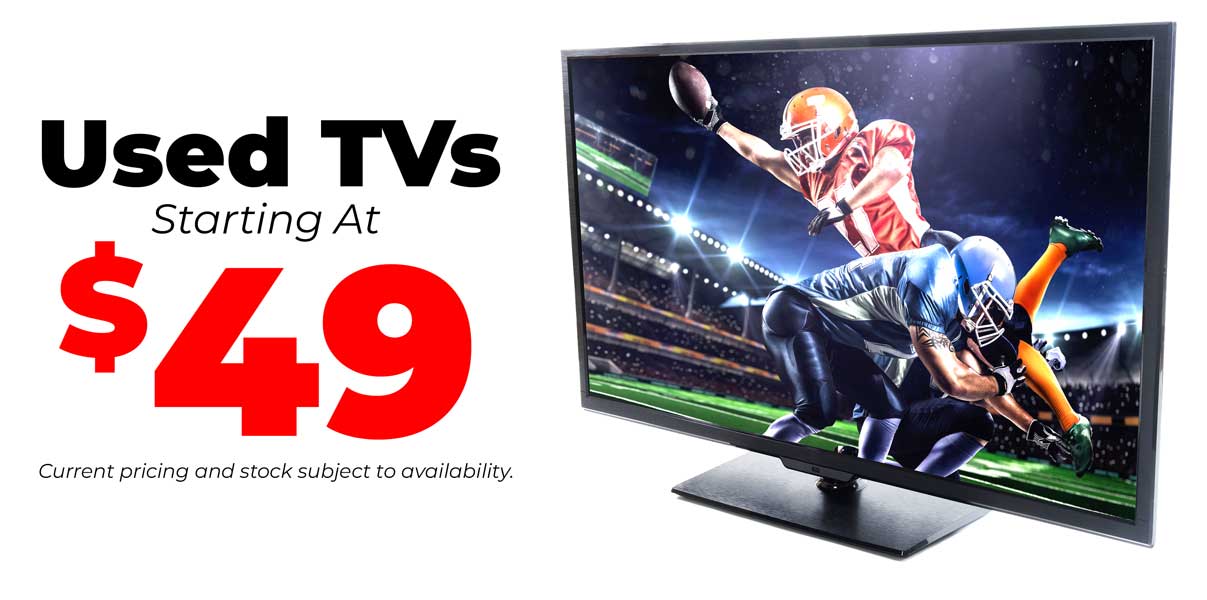 Suess Electronics - Used TVs starting at $49